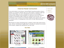 Tablet Screenshot of internetretailconnection.com